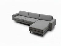 Mokka Mini Köşe - Kadife - Deniz Taşı