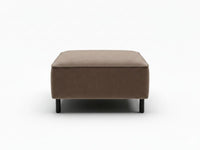 Mokka Mini Köşe - Kadife - Deniz Taşı