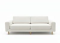 Mokka Üçlü Koltuk - Kadife - Bazalt Yeşili