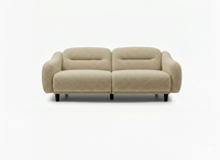 Stella Üçlü Koltuk Bukle Tarçın