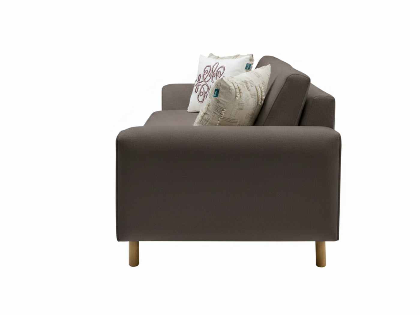 Mokka Üçlü Koltuk - Kadife - Bazalt Yeşili