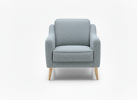 Rolivs Mokka Berjer – Bukle Kumaş - Aqua | Modern, Rahat Oturum