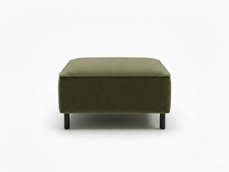 Mokka Mini Köşe - Kadife - Deniz Taşı