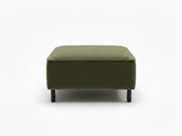 Mokka Mini Köşe - Kadife - Deniz Taşı