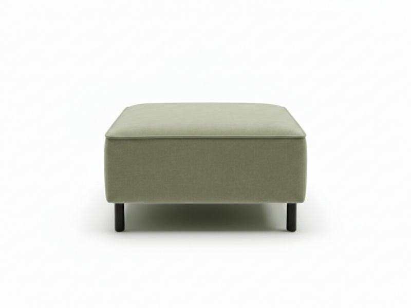 Mokka Mini Köşe - Kadife - Deniz Taşı