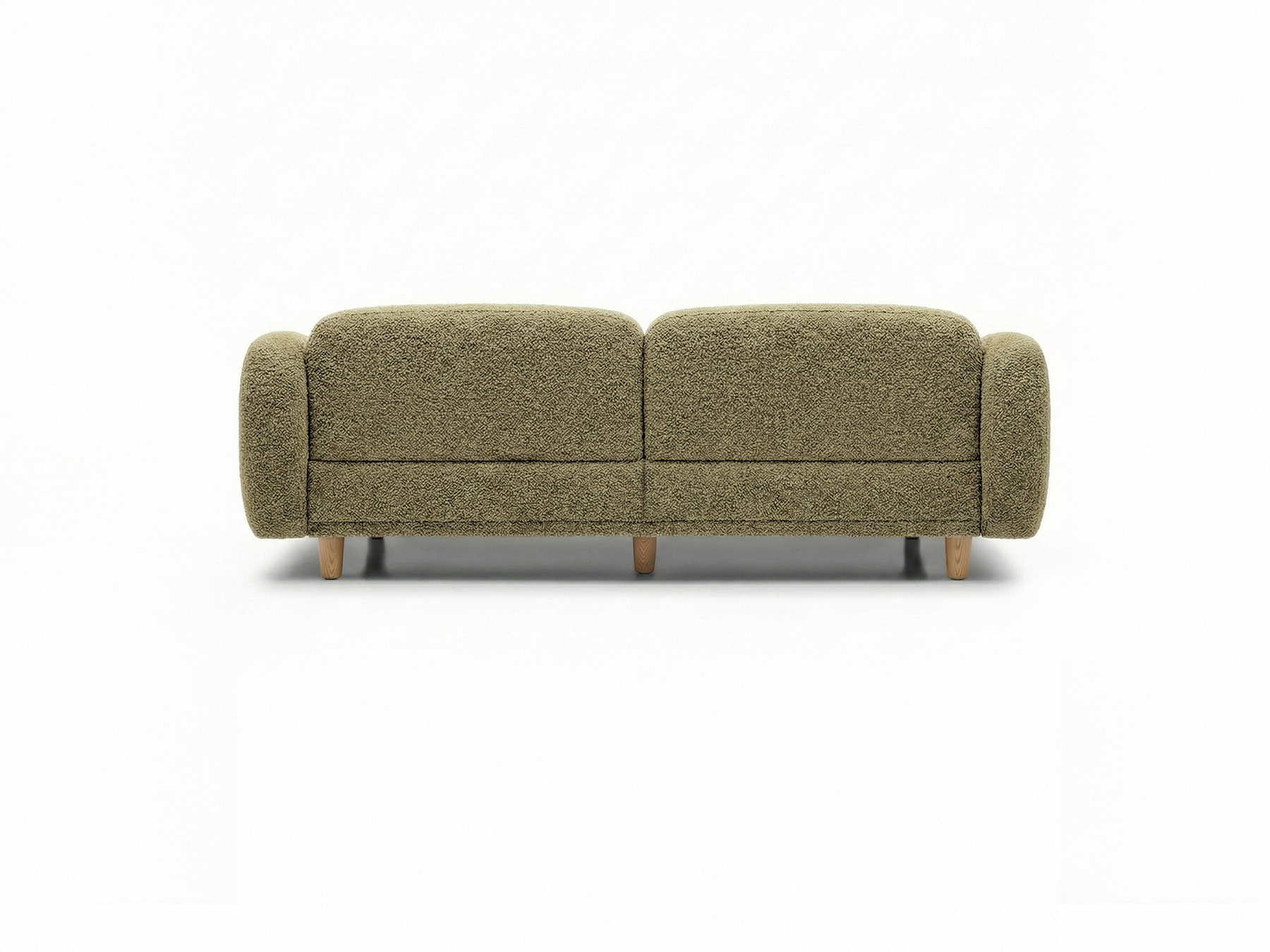 Rolivs Stella Üçlü Koltuk – Bukle – Sahra | Minimal ve Modern Tasarım