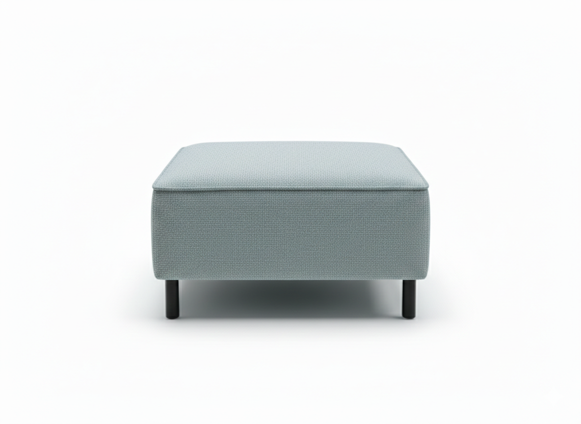 Mokka Mini Köşe - Kadife - Deniz Taşı