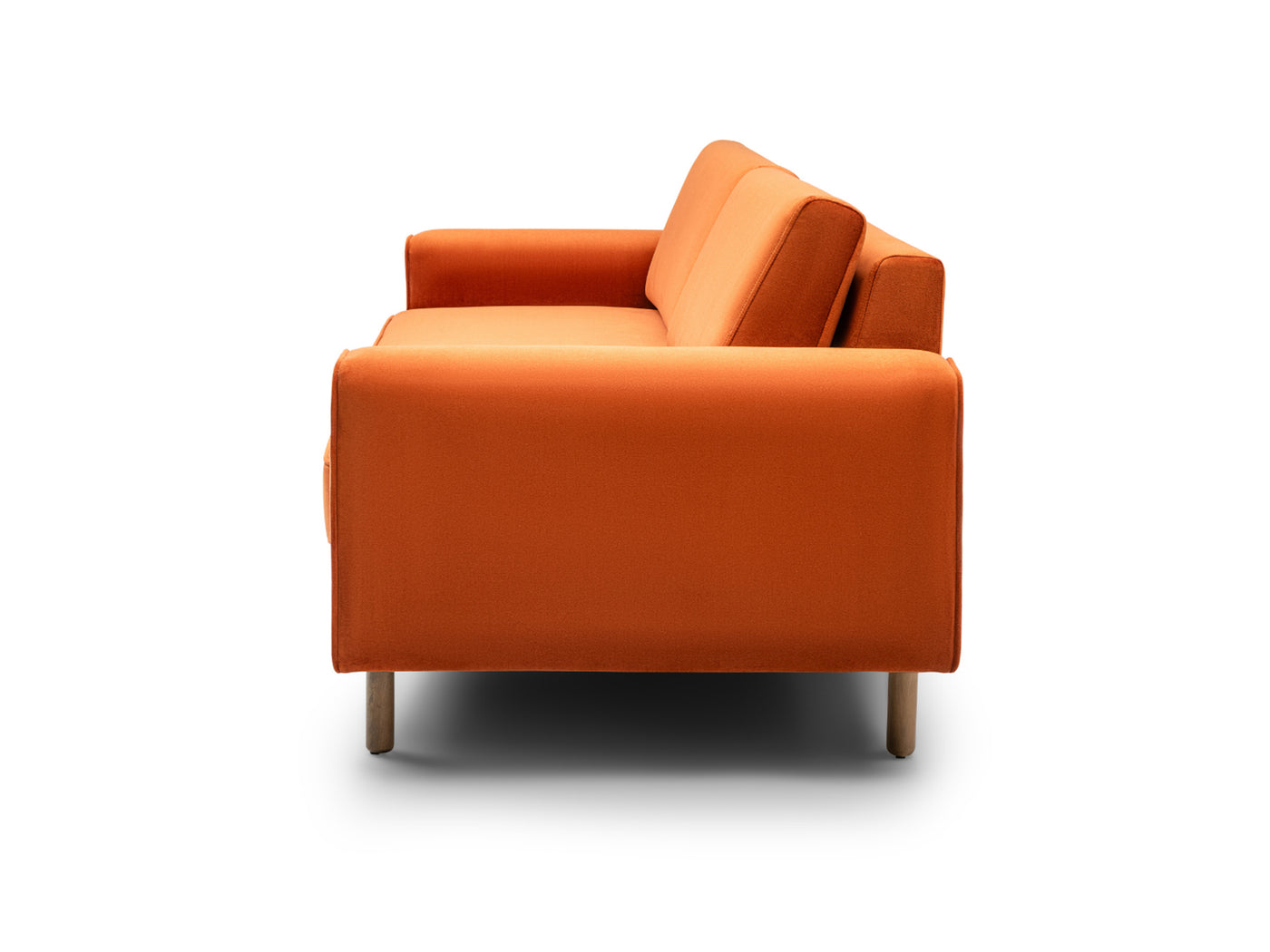 Mokka Üçlü Koltuk - Kadife - Bazalt Yeşili