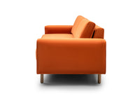 Mokka Üçlü Koltuk - Kadife - Bazalt Yeşili