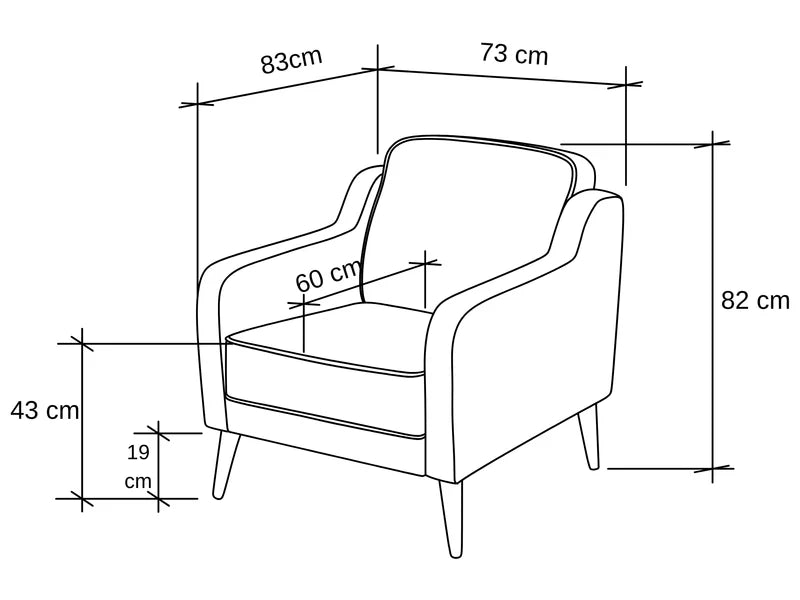 Mokka Berjer - Kadife - Ateş Taşı Boyutlar