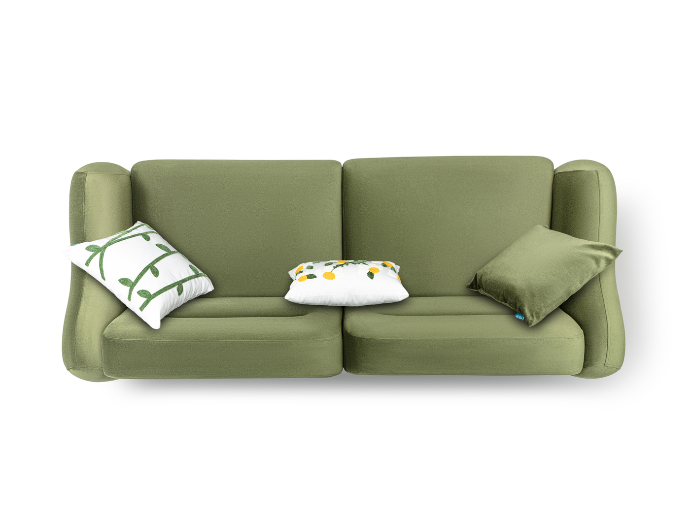 Stella Üçlü Koltuk Kadife Zerdeçal