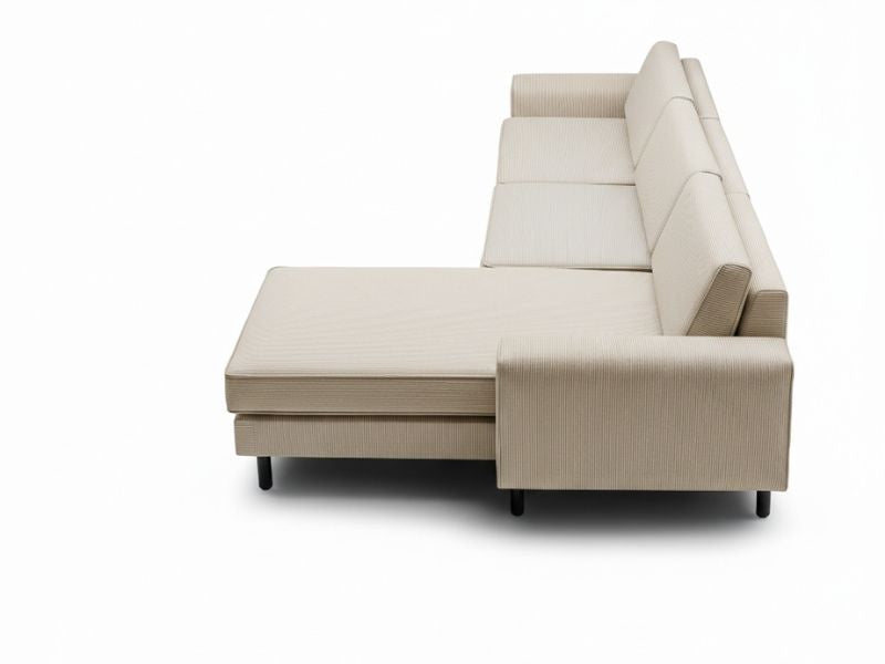 Mokka Mini Köşe - Kadife - Deniz Taşı