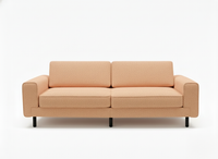 Mokka Üçlü Koltuk - Kadife - Bazalt Yeşili