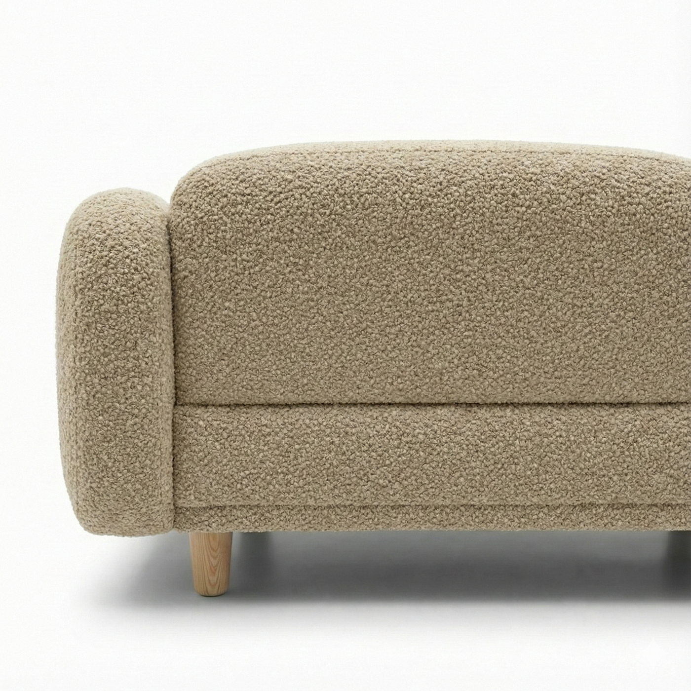 Stella Üçlü Koltuk Bukle Tarçın