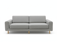 Mokka Üçlü Koltuk - Kadife - Bazalt Yeşili