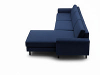 Mokka Mini Köşe - Kadife - Deniz Taşı