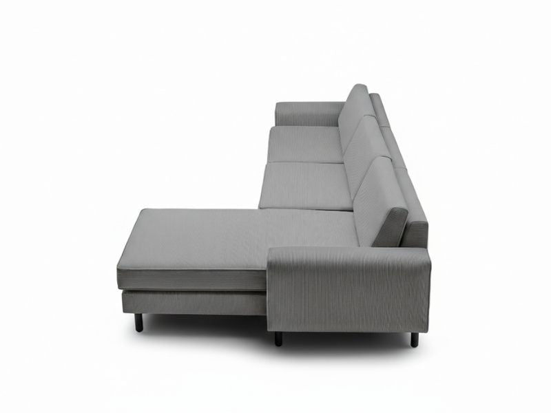 Mokka Mini Köşe - Kadife - Deniz Taşı