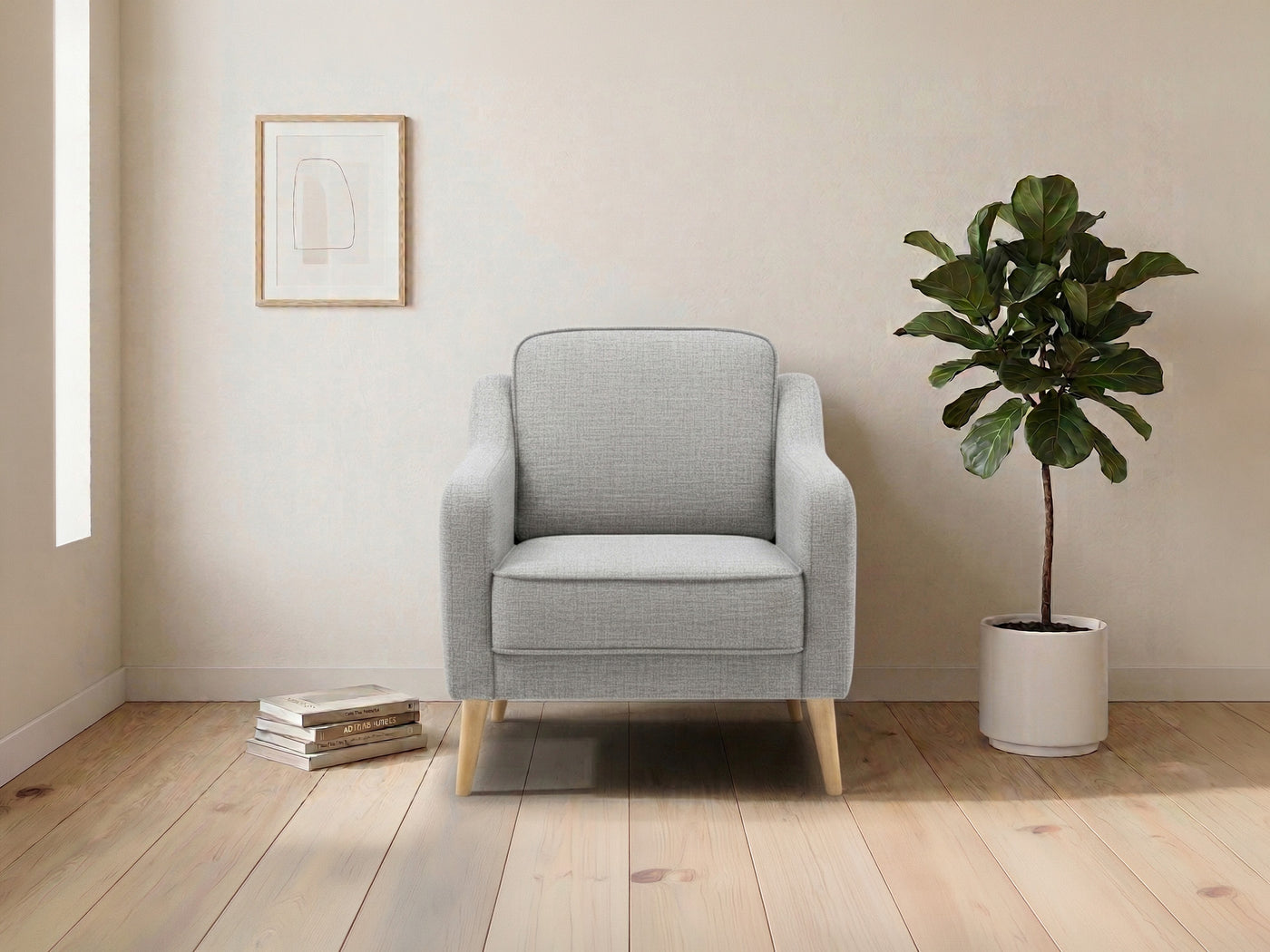 Rolivs Mokka Berjer – Doğal Doku - Amazon | Minimal, Modern, Dekoratif Koltuk