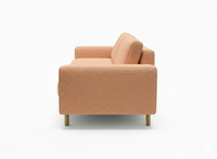 Mokka Üçlü Koltuk - Kadife - Bazalt Yeşili