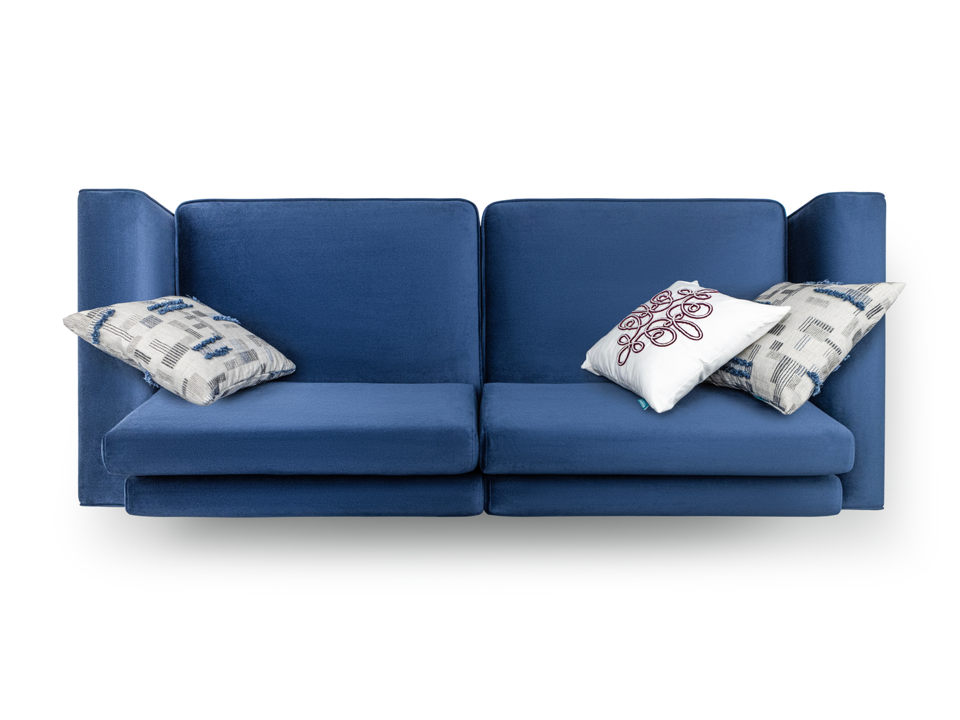 Mokka Üçlü Koltuk - Doğal Doku - Zen Beyazı