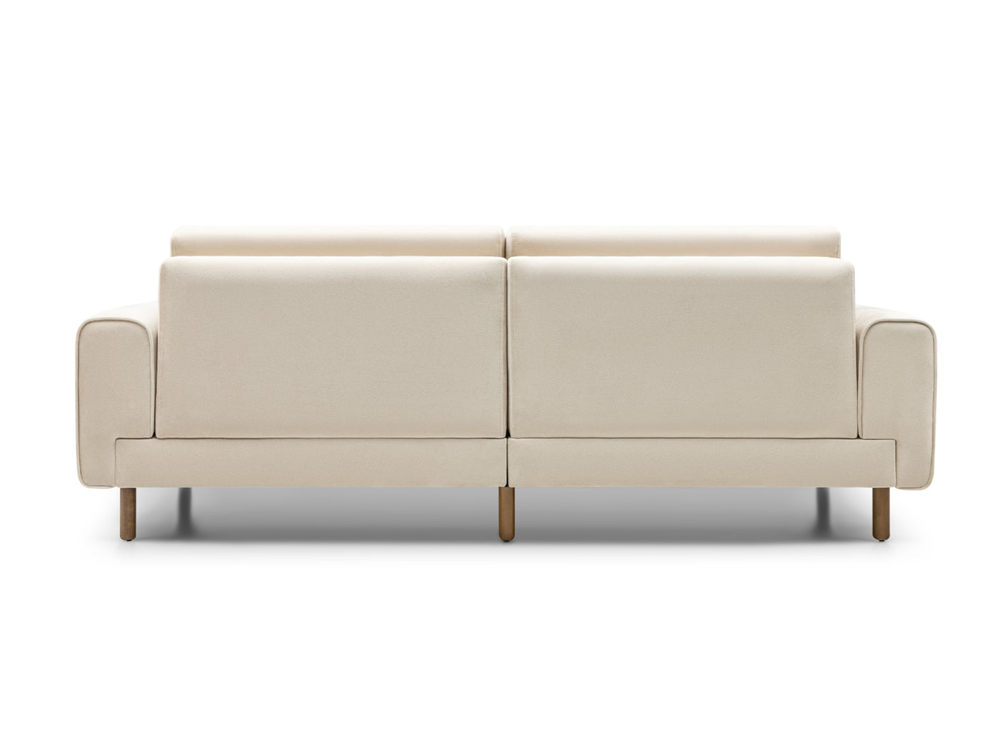 Mokka Üçlü Koltuk - Kadife - Bazalt Yeşili