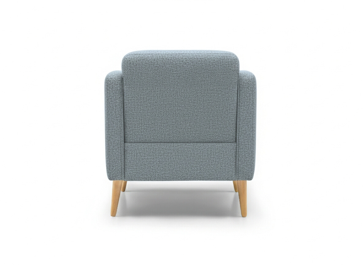 Rolivs Mokka Berjer – Bukle Kumaş - Aqua | Modern, Rahat Oturum