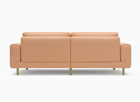 Mokka Üçlü Koltuk - Kadife - Bazalt Yeşili