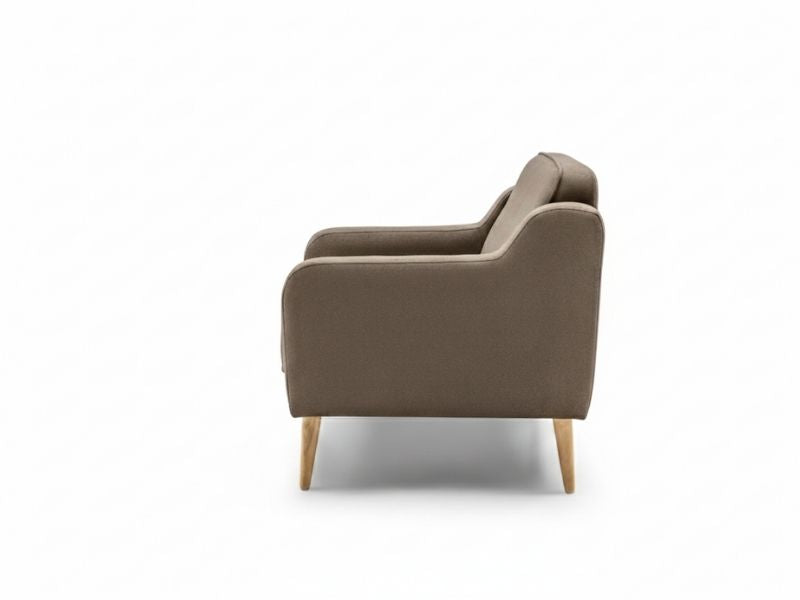 Rolivs Mokka Berjer | 80 x 70 cm| Kadife – Kahve Çekirdeği