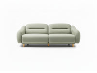 Stella Üçlü Koltuk Kadife Zerdeçal