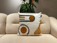 Rolivs Nexa Kırlent 47x47 cm | Art Deco Geometrik Punch Yastık