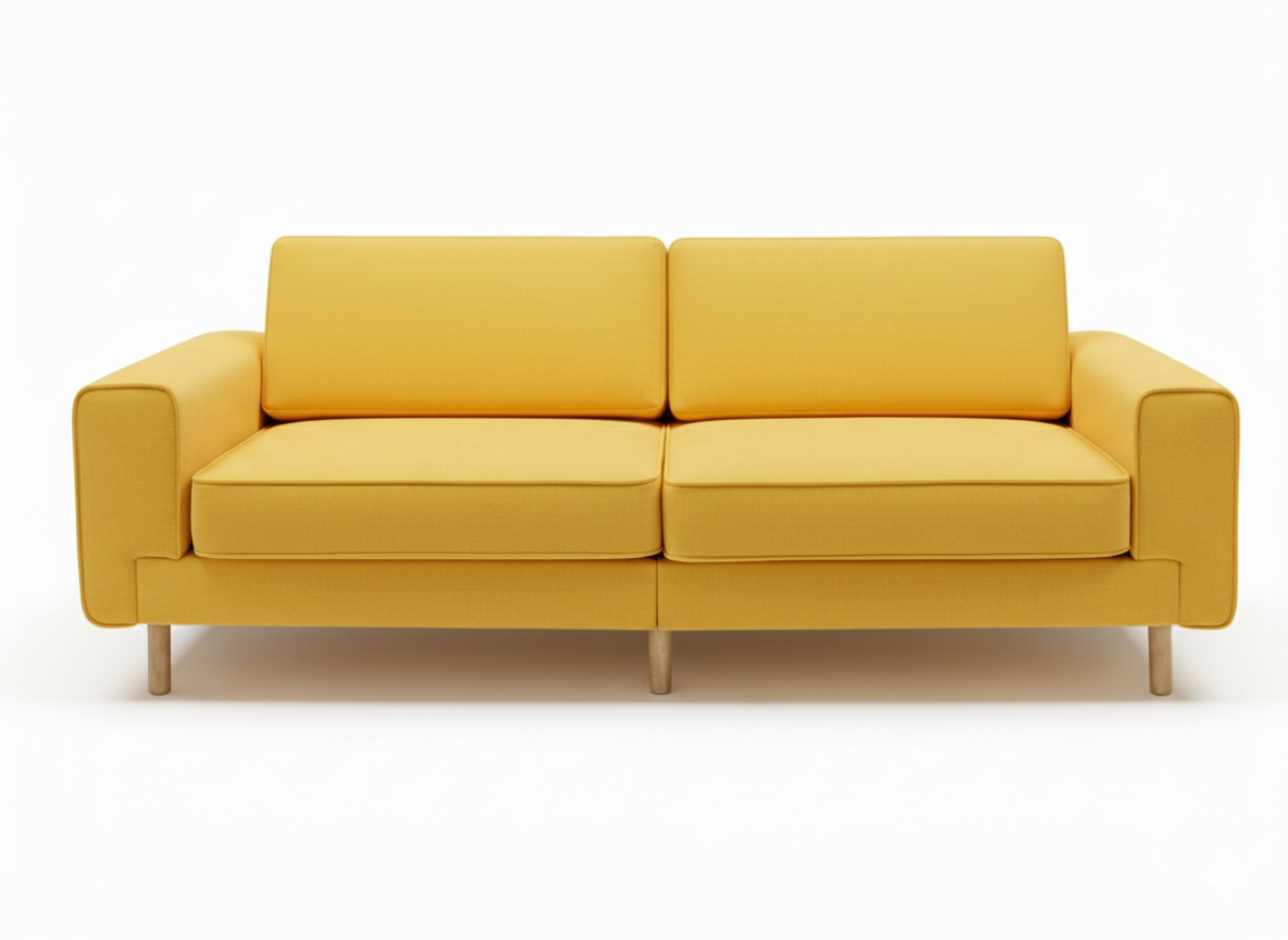 Mokka Üçlü Koltuk - Kadife - Bazalt Yeşili