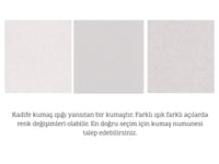 Stella 3+1 Takım - Kadife - Aytaşı Gri