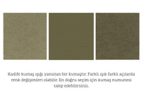 Rolivs Stella Koltuk Takımı 3+3+1 – Bazalt Yeşili | Modern ve Şık Tasarım