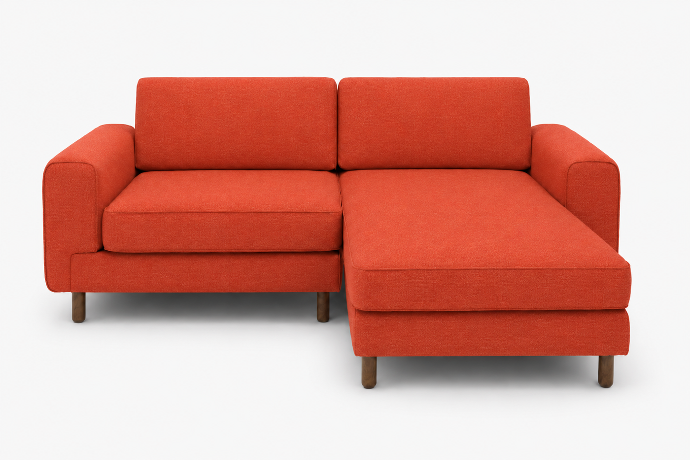Rolivs Mokka 220 x 180 cm Mini Köşe Koltuk | Modüler, Yumuşak Oturum, Küçük Alanlara Uygun
