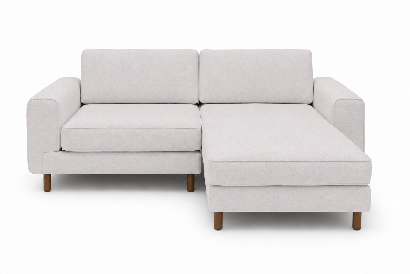Rolivs Mokka 220 x 180 cm Mini Köşe Koltuk | Modüler, Yumuşak Oturum, Küçük Alanlara Uygun
