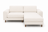 Rolivs Mokka 220 x 180 cm Mini Köşe Koltuk | Modüler, Yumuşak Oturum, Küçük Alanlara Uygun