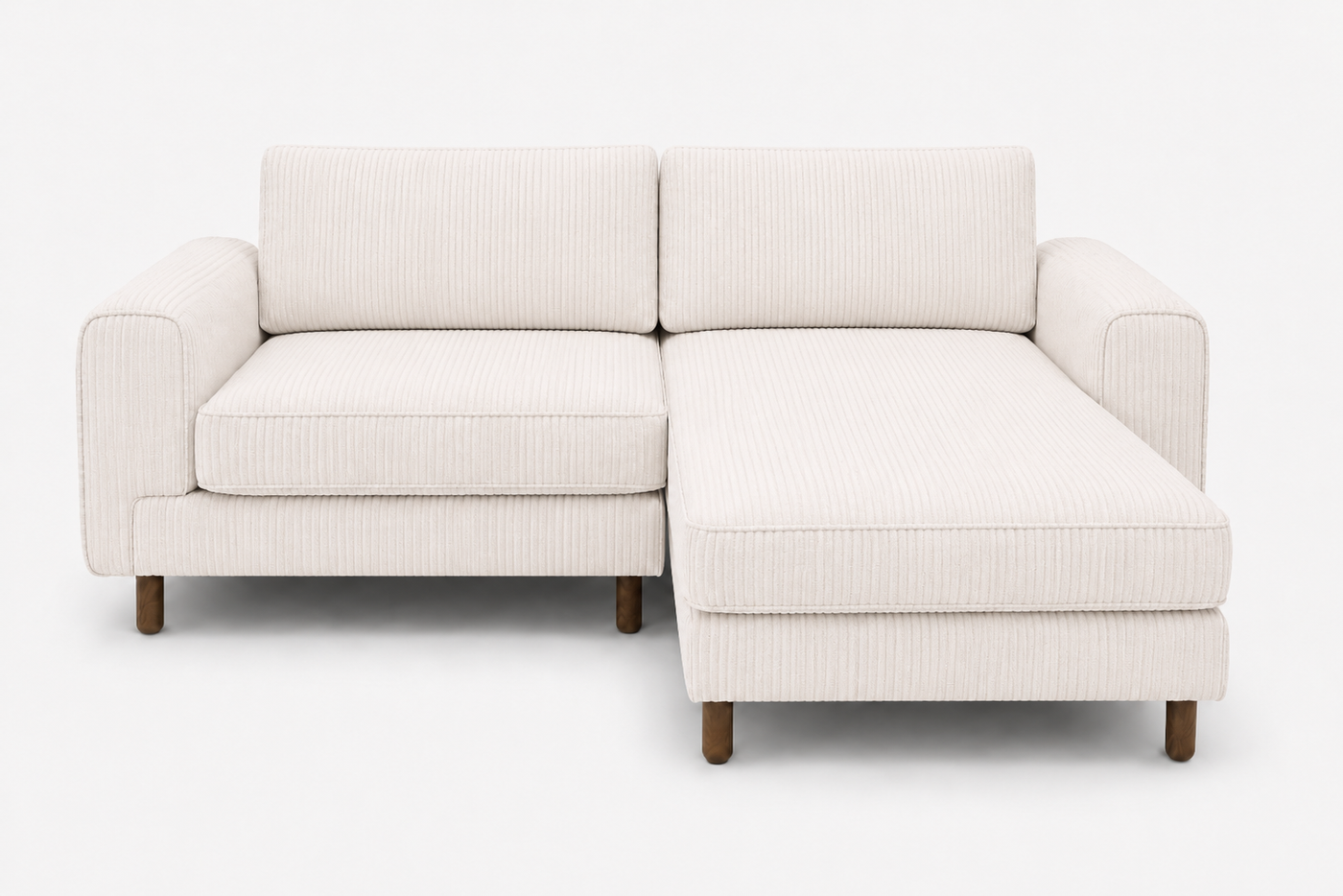 Rolivs Mokka 220 x 180 cm Mini Köşe Koltuk | Modüler, Yumuşak Oturum, Küçük Alanlara Uygun