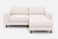 Rolivs Mokka 220 x 180 cm Mini Köşe Koltuk | Modüler, Yumuşak Oturum, Küçük Alanlara Uygun