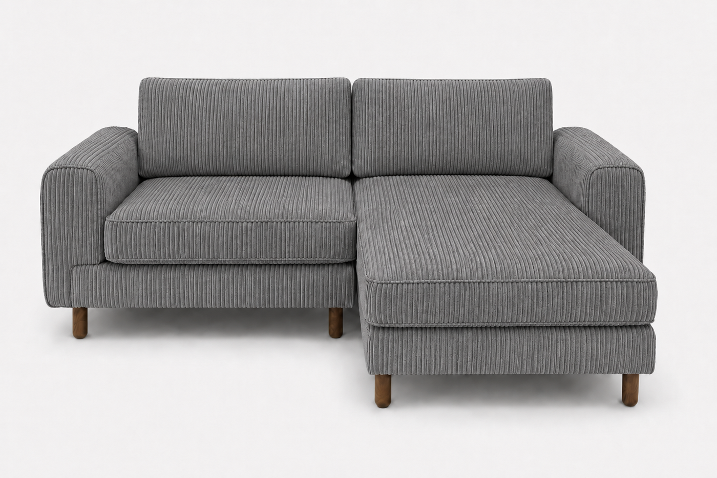 Rolivs Mokka 220 x 180 cm Mini Köşe Koltuk | Modüler, Yumuşak Oturum, Küçük Alanlara Uygun