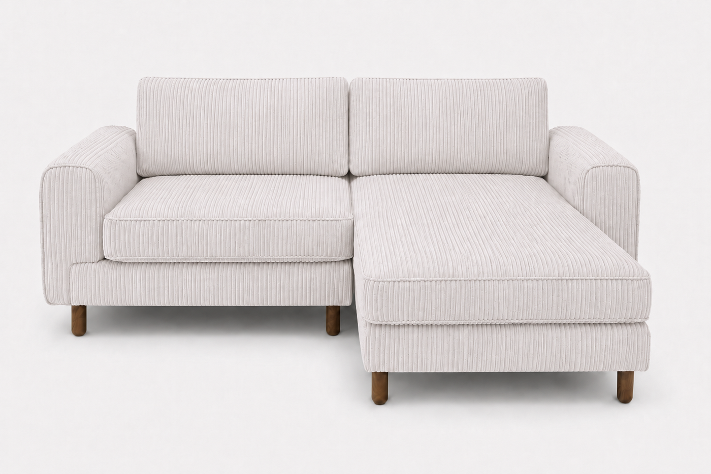 Rolivs Mokka 220 x 180 cm Mini Köşe Koltuk | Modüler, Yumuşak Oturum, Küçük Alanlara Uygun