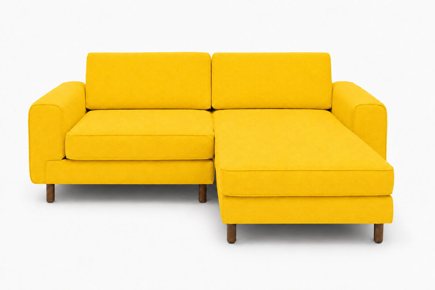 Rolivs Mokka 220 x 180 cm Mini Köşe Koltuk | Modüler, Yumuşak Oturum, Küçük Alanlara Uygun