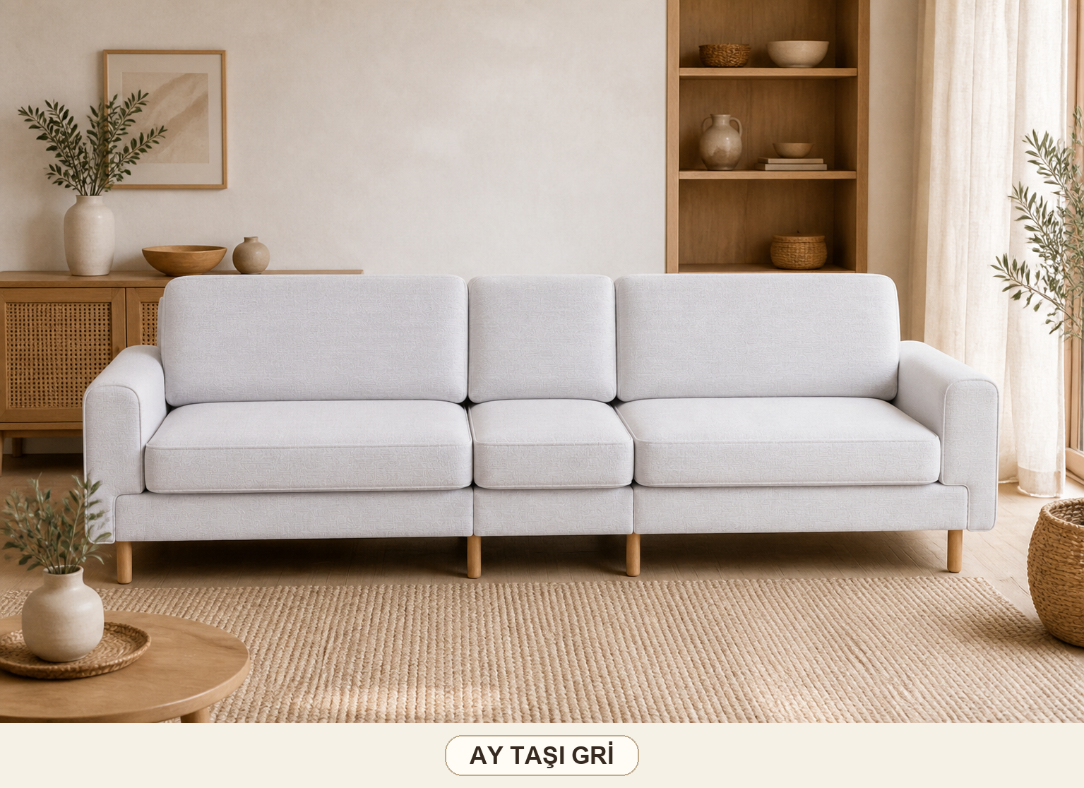 Mokka Beşli Koltuk 340x90 cm