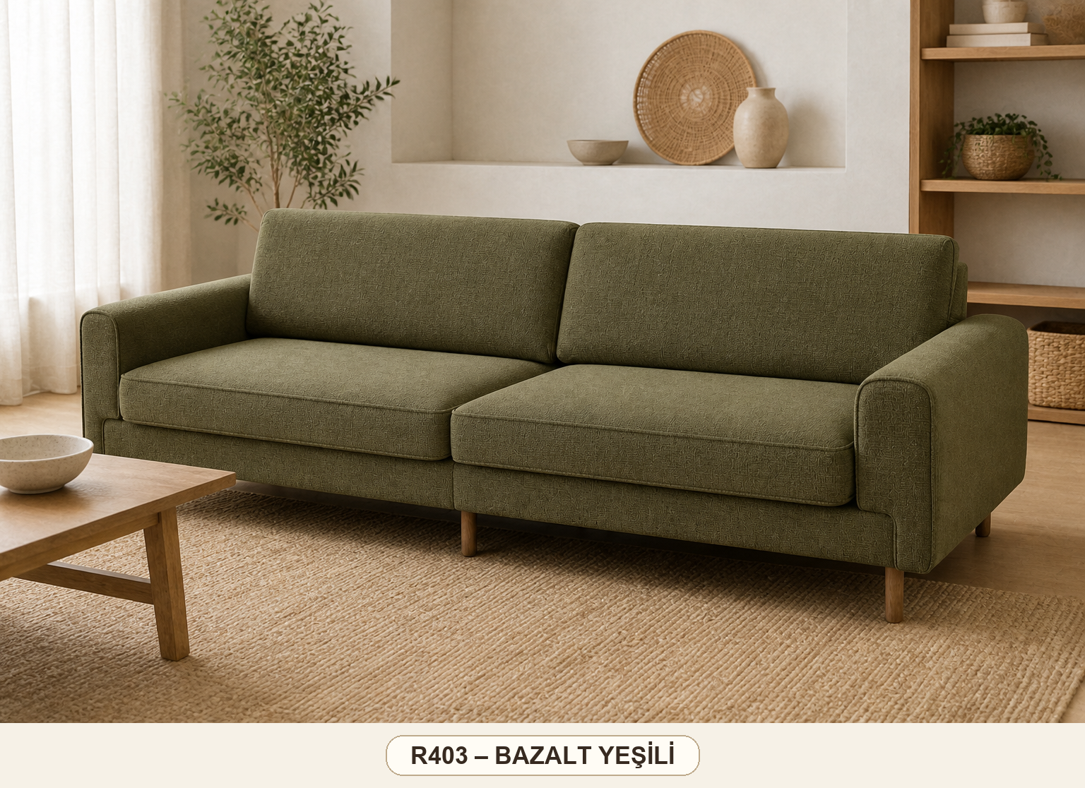 Mokka Dörtlü Koltuk – 280x90 cm Modüler Koltuk