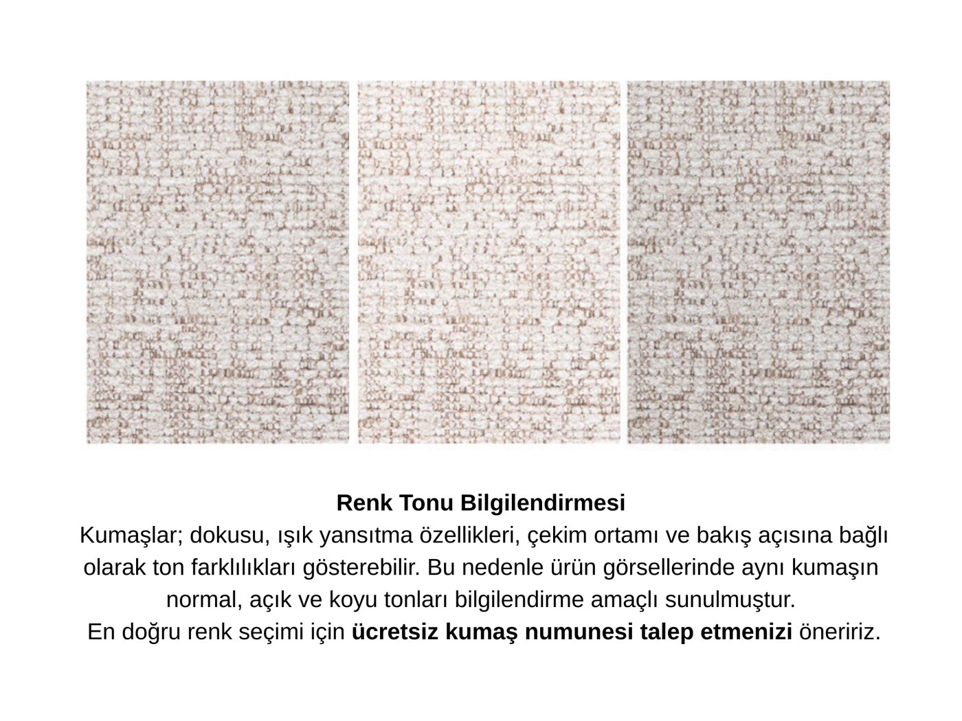 Rolivs Mokka Üçlü Koltuk – Doğal Doku - Amazon | Minimal, Modern, Geniş Oturum