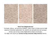 Rolivs Puf | 80 x 80 cm | Doğal Doku – Hazel
