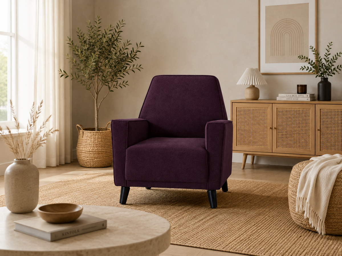 Rivol Modern Berjer | Kolay Silinebilir Kumaş
