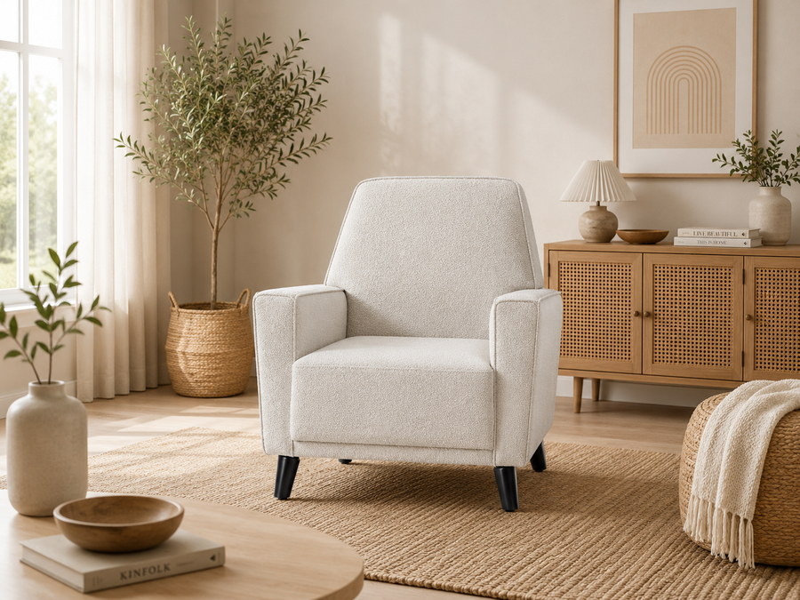 Rivol Modern Berjer | Kolay Silinebilir Kumaş
