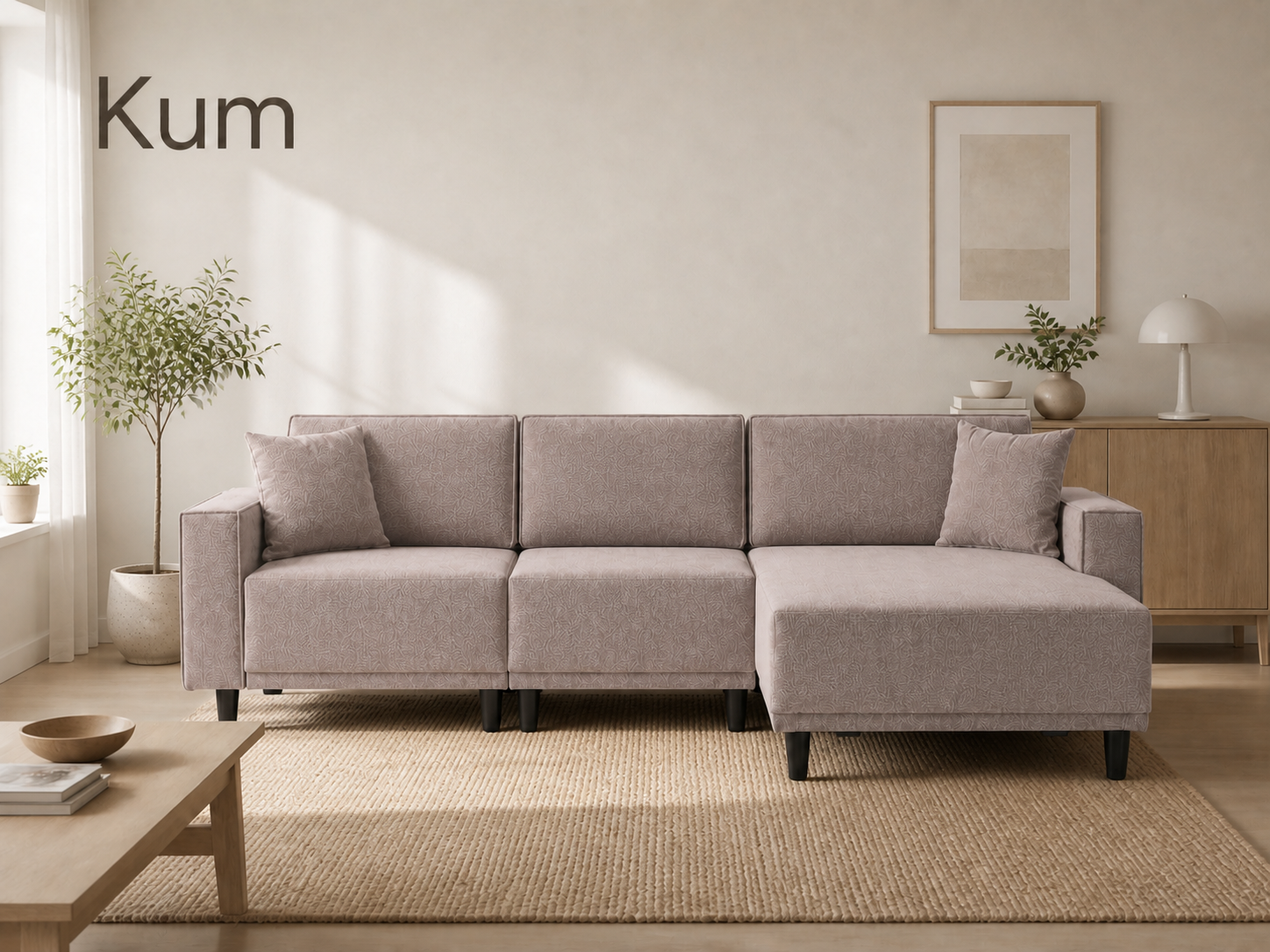 Rivol K60 + J60 + UZ Köşe Koltuk 250x165 cm