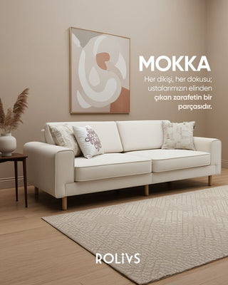 Evin en huzurlu köşesi, şimdi ROLiVS dokunuşuyla…
Çünkü zarafet, rahatlıkla bir araya geldiğinde güzeldir. 🌿