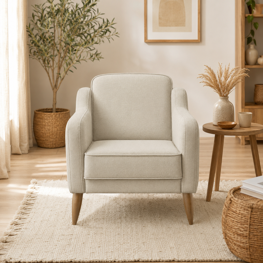 Rolivs Mokka Berjer | 80 x 75 cm | Kadife – Çağla Yeşili